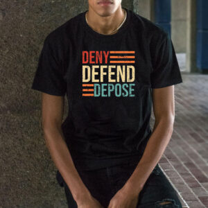 Anti Capitalist Message, Healthcare, Deny Defend Depose T-Shirt 7 Anti Capitalist Message, Healthcare, Deny Defend Depose T-Shirt