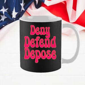Anticapitalist Leftist Progressive ,Deny Defend Depose Mug 7 Anticapitalist Leftist Progressive ,Deny Defend Depose Mug