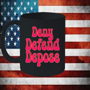 Anticapitalist Leftist Progressive ,Deny Defend Depose Mug 5 Anticapitalist Leftist Progressive ,Deny Defend Depose Mug