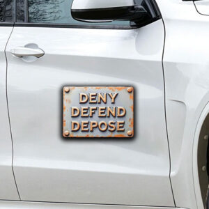 Brian Thompson fatal shooting bullet deny defend depose Sticker ,Car Magnet