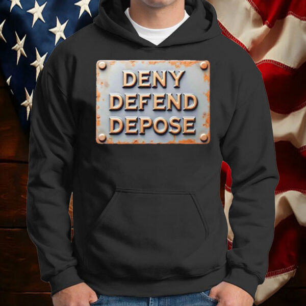 Brian Thompson fatal shooting bullet deny defend depose T-Shirt