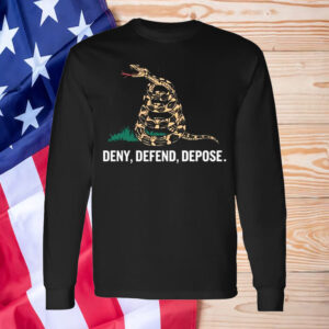 CEO, Eat the rich ,Deny Defend Depose T-Shirt