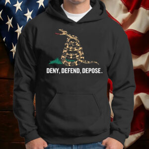 CEO, Eat the rich ,Deny Defend Depose T-Shirt