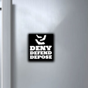 Cleaver and Blade Social Club Deny Defend Depose Sticker ,Car Magnet