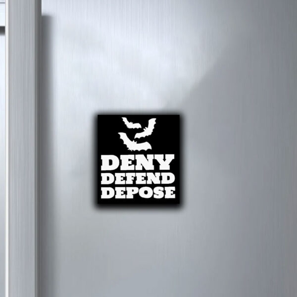 Cleaver and Blade Social Club Deny Defend Depose Sticker ,Car Magnet