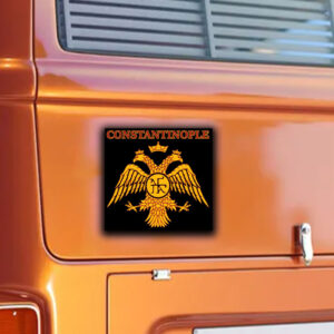 Constantinople Eastern Roman Byzantine Empire Symbol Sticker ,Car Magnet