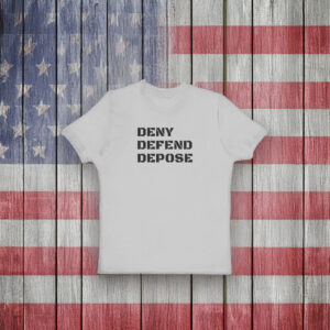 DENY DEFEND DEPOSE Short Sleeve Tee