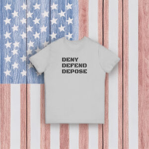 DENY DEFEND DEPOSE Short Sleeve Tee