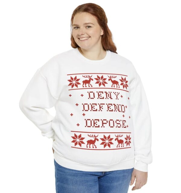 DENY DEFEND DEPOSE Unisex Sweatshirt