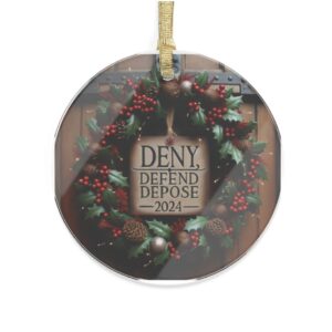 Deny Defend Depose Acrylic Ornaments