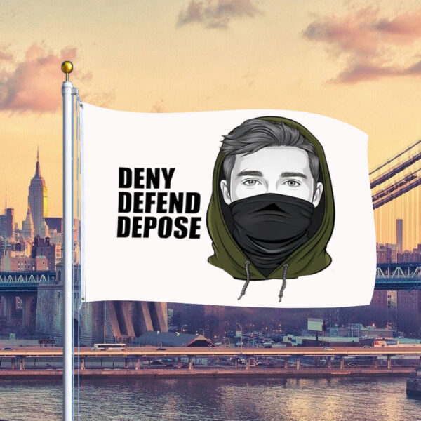 Deny Defend Depose, Activist Anti-United Healthcare Flag