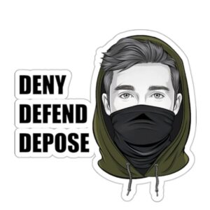 Deny Defend Depose Activist Anti-United Healthcare Sticker 4 Deny Defend Depose Activist Anti-United Healthcare Sticker