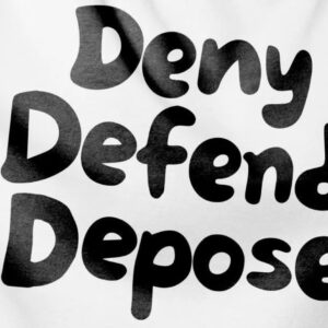 Deny Defend Depose Anti Capitalism Stickers, Car Magnets