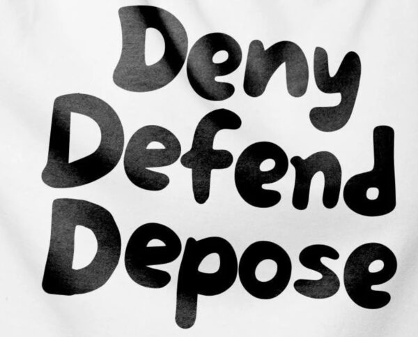 Deny Defend Depose Anti Capitalism Stickers, Car Magnets