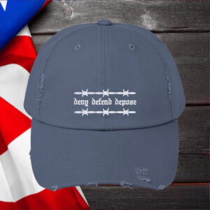 Deny Defend Depose Barbed Wire Hat
