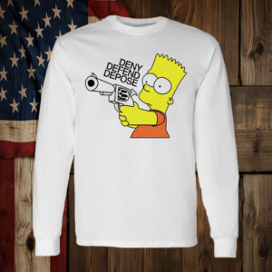 Deny Defend Depose Bart Simpson The Simpsons T-Shirt 5 Deny Defend Depose Bart Simpson The Simpsons T-Shirt