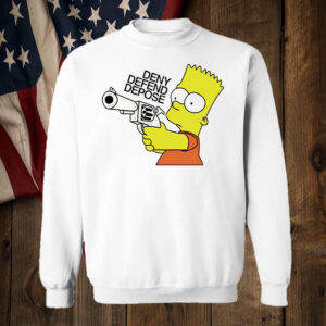 Deny Defend Depose Bart Simpson The Simpsons T-Shirt 6 Deny Defend Depose Bart Simpson The Simpsons T-Shirt