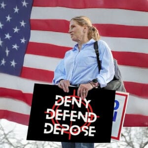 Deny Defend Depose Bold Activist Yard Sign 7 Deny Defend Depose Bold Activist Yard Sign