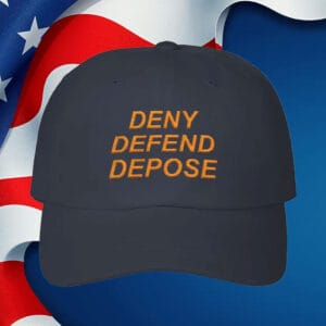 Deny Defend Depose Camo Baseball Hat