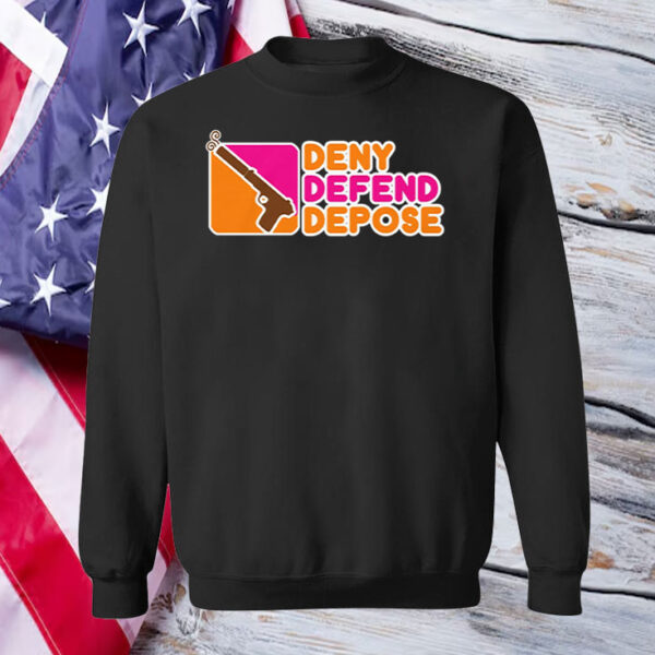 Deny Defend Depose Donuts T-Shirt