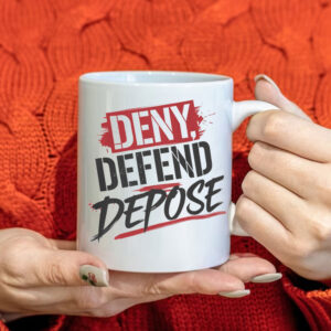 Deny Defend Depose - Eat The Rich Mug 5 Deny Defend Depose - Eat The Rich Mug