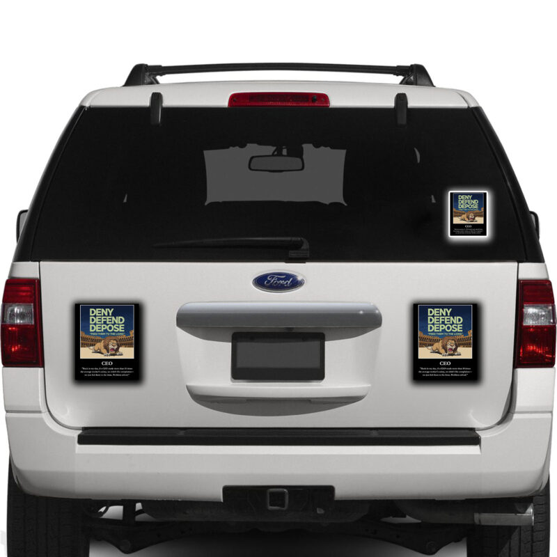 Deny Defend Depose ,Feed Them To The Lions Sticker 8 Deny Defend Depose ,Feed Them To The Lions Sticker