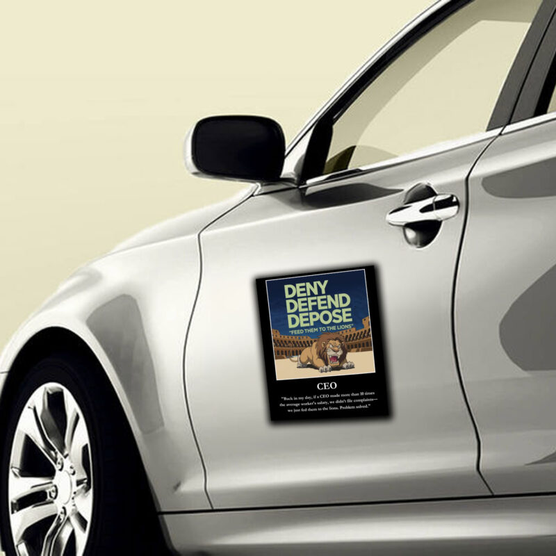 Deny Defend Depose ,Feed Them To The Lions Sticker 11 Deny Defend Depose ,Feed Them To The Lions Sticker