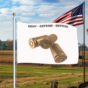 Deny Defend Depose Flag With 9mm Bullet Casings 7 Deny Defend Depose Flag With 9mm Bullet Casings