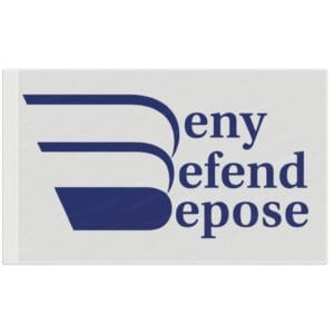 Deny Defend Depose Flags US