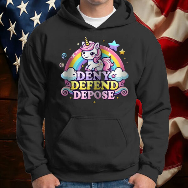 Deny Defend Depose Funny T-Shirts