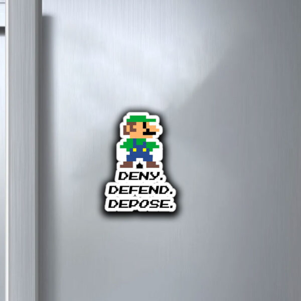 Deny Defend Depose Gamer Stickers