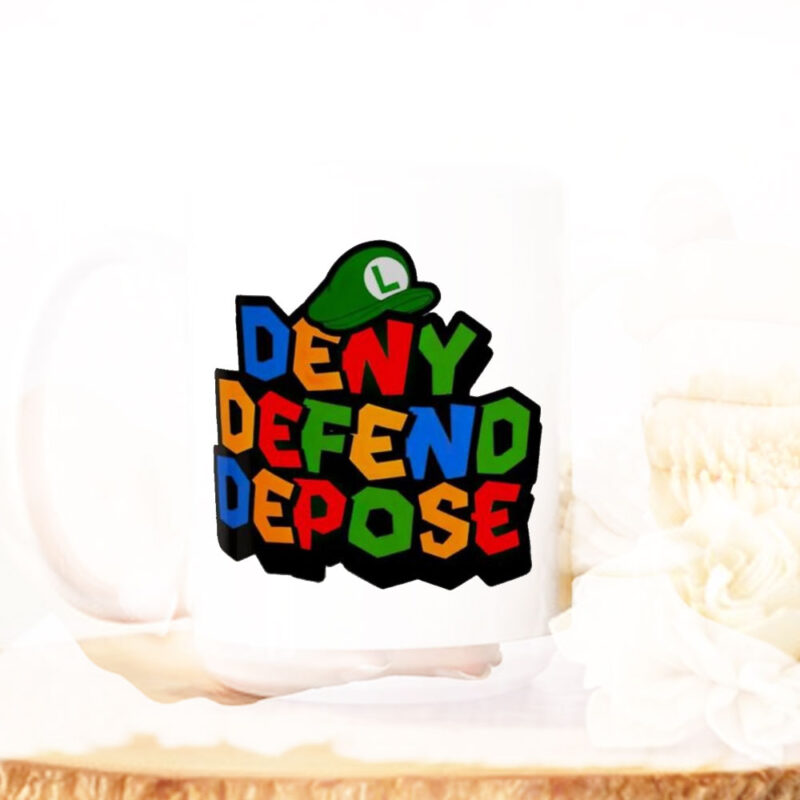 Deny Defend Depose Green Super Bro Hat Mug 10 Deny Defend Depose Green Super Bro Hat Mug
