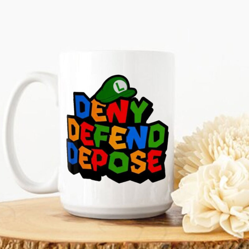Deny Defend Depose Green Super Bro Hat Mug 11 Deny Defend Depose Green Super Bro Hat Mug