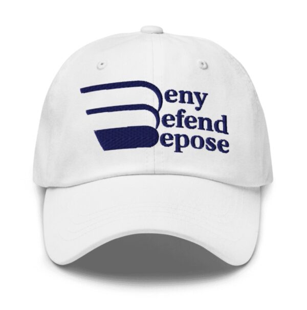 Deny Defend Depose Hat Cap