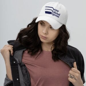 Deny Defend Depose Hat Cap