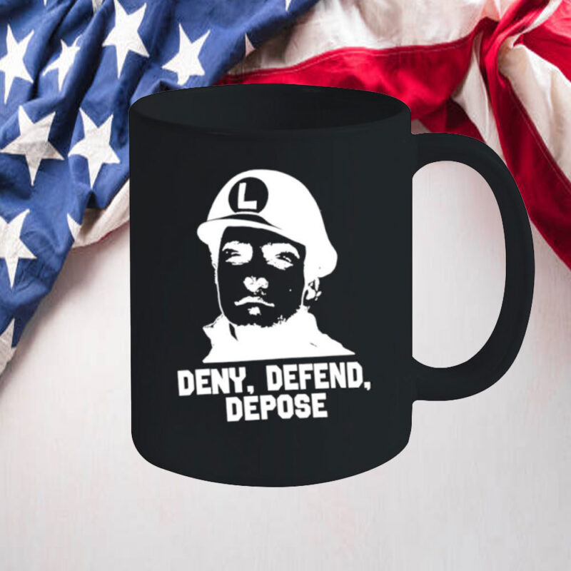 Deny Defend Depose L hat Mug 10 Deny Defend Depose L hat Mug