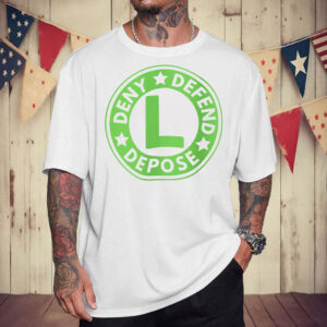 Deny Defend Depose Logo T-Shirt