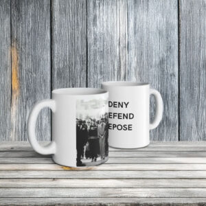 Deny Defend Depose, Luigi Mangione, Gag gift, Ceramic Mug