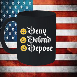 Deny Defend Depose Mug ,Anti Capitalist Proletariat