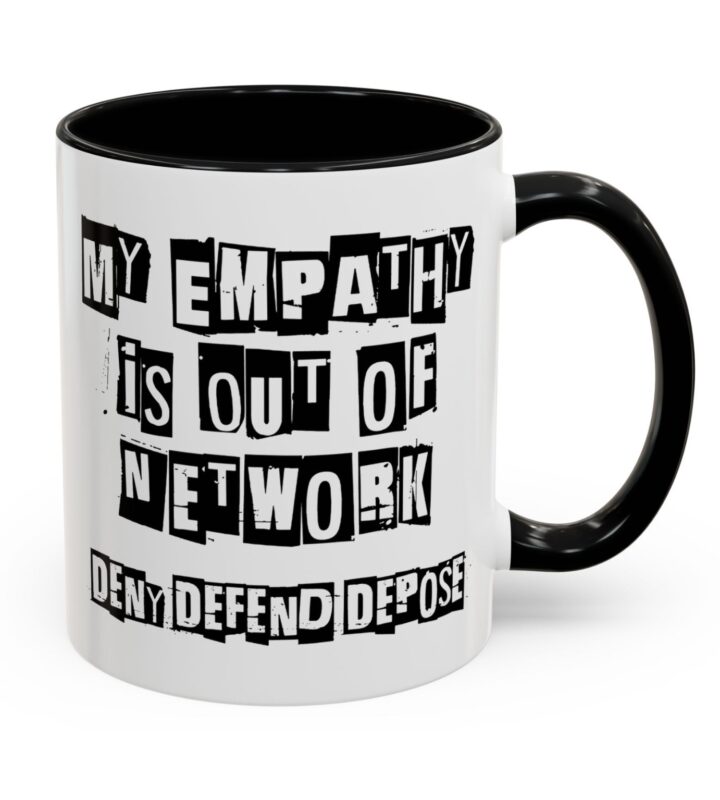 Deny Defend Depose Mug, Bold Activist Statement 11 Deny Defend Depose Mug, Bold Activist Statements