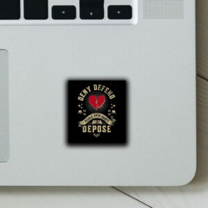 Deny Defend Depose, People Over Profit Sticker, Anti-Capitalism Sticker ,car Magnet