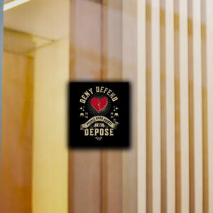 Deny Defend Depose, People Over Profit Sticker, Anti-Capitalism Sticker ,car Magnet