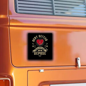 Deny Defend Depose, People Over Profit Sticker, Anti-Capitalism Sticker ,car Magnet