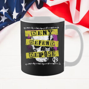 Deny Defend Depose Punk Rock Mug 7 Deny Defend Depose Punk Rock Mug
