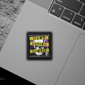 Deny Defend Depose Punk Rock Sticker ,Car Magnets