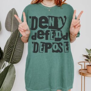 Deny Defend Depose Punk Rock T-Shirt