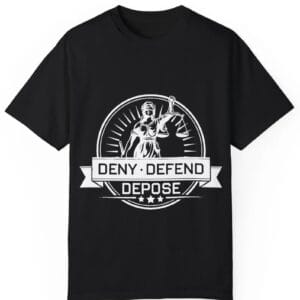 Deny Defend Depose Resistance Black Shirt