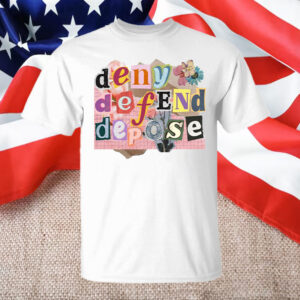 Deny Defend Depose Shirt ,Anti Capitalist Anarchist Punk