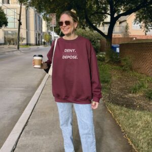 Deny Defend Depose Shirt, Eat the Rich Sweatshirt