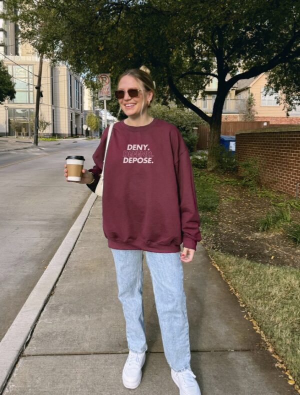 Deny Defend Depose Shirt, Eat the Rich Sweatshirt